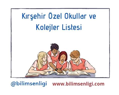 kırşehir özel okullar